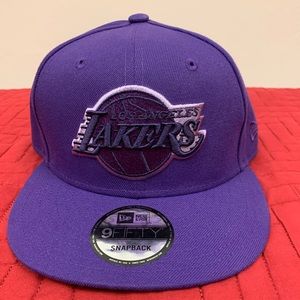 Los Angeles Lakers Purple SnapBack Cap OSFA NWT